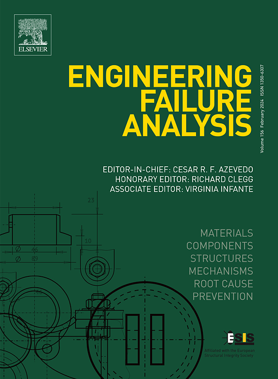 Go to journal home page - Engineering Failure Analysis